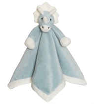 Dino sutteklud fra Teddykompaniet i farven teal.